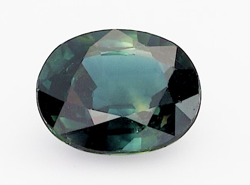 1.30ct Oval teal sapphire  product image