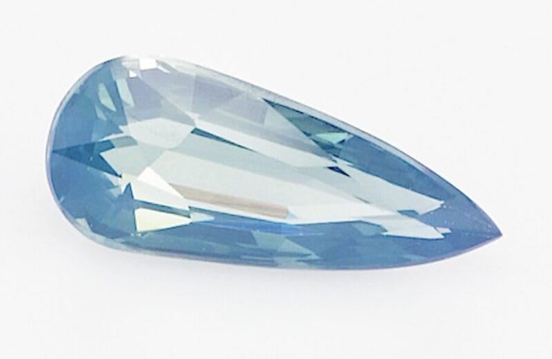 0.98ct pear teal sapphire product image
