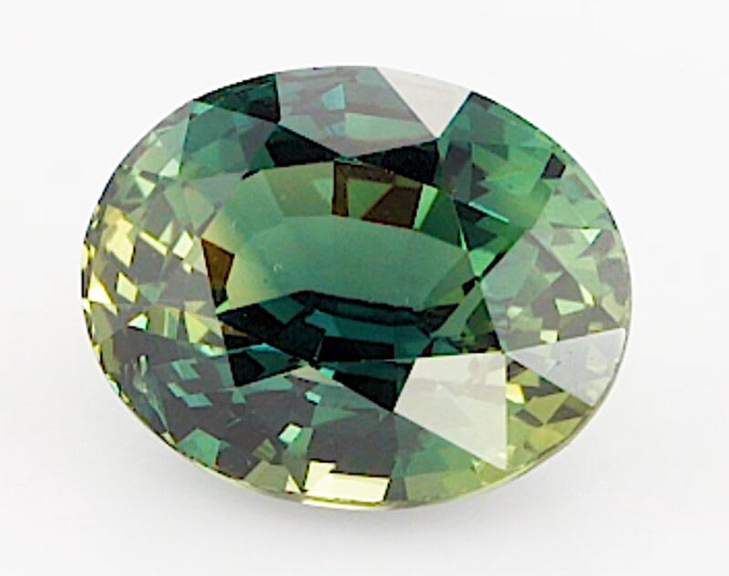 3.84ct oval parti sapphire product image