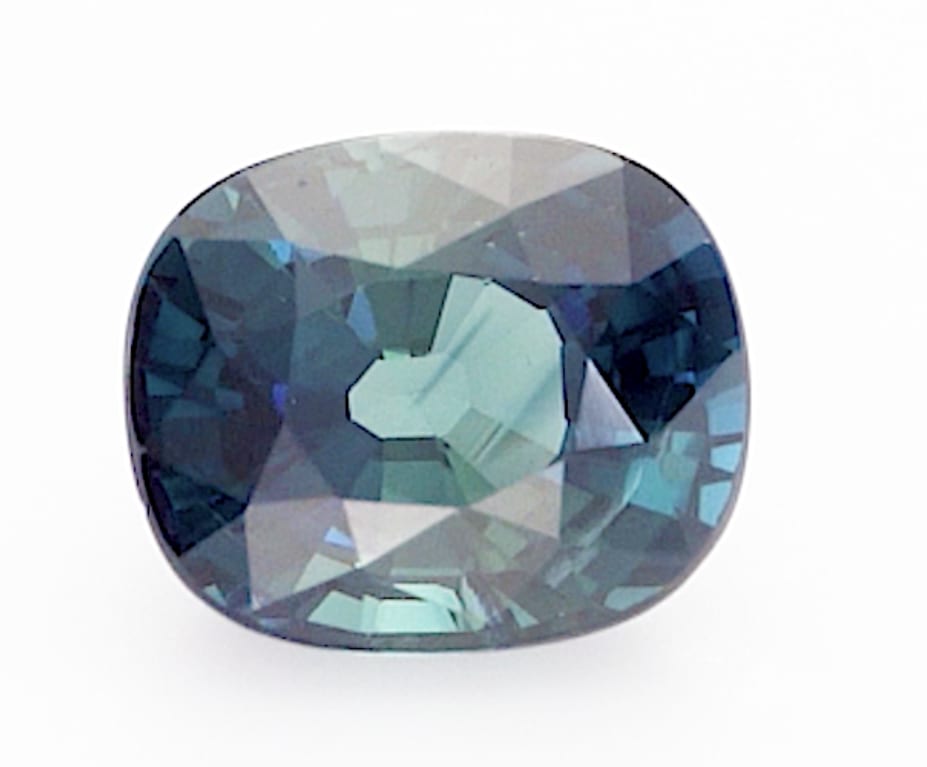 1.66ct cushion teal sapphire  product image