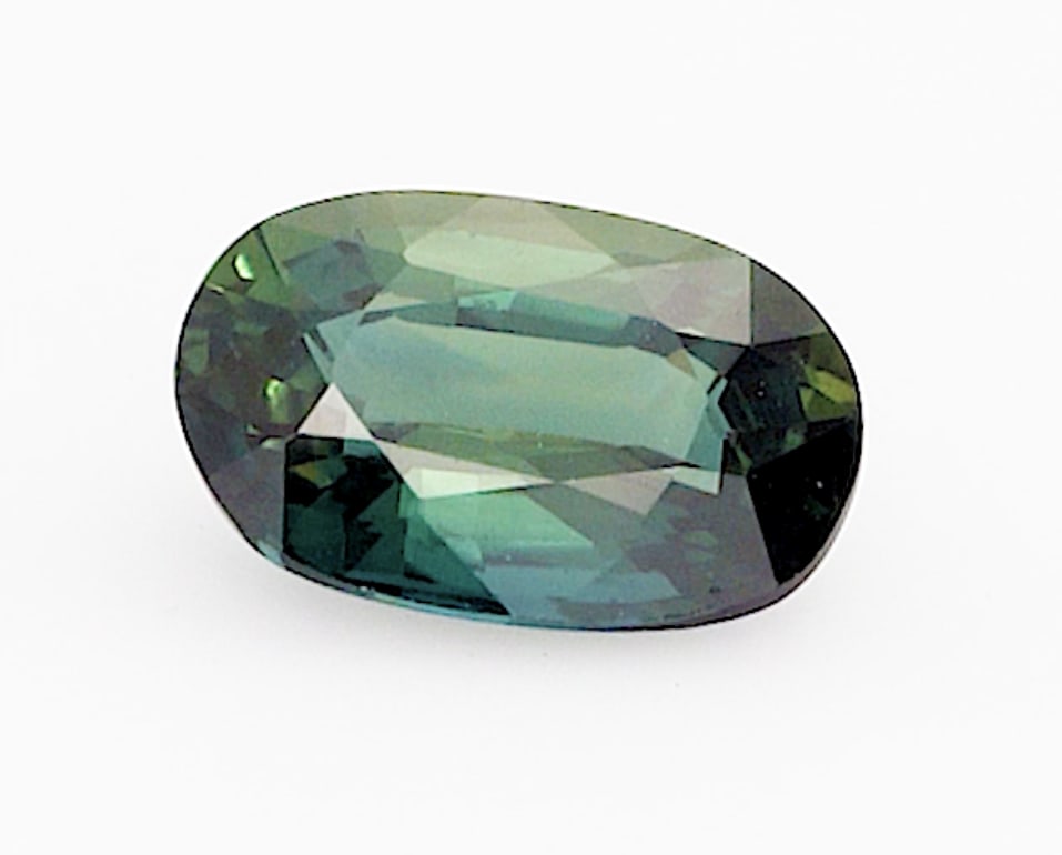 1.07ct Oval teal sapphire  product image