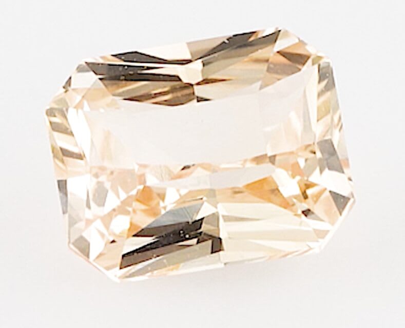 1.05ct octagon champange sapphire product image