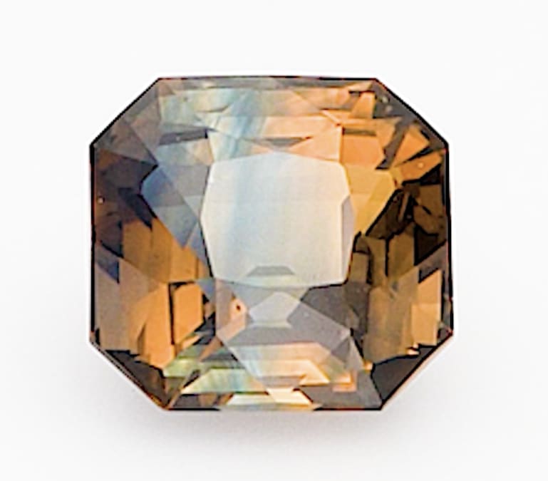 1.64ct Octagon Bi Colour sapphire  product image