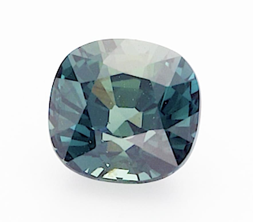 1.12ct cushion teal sapphire product image