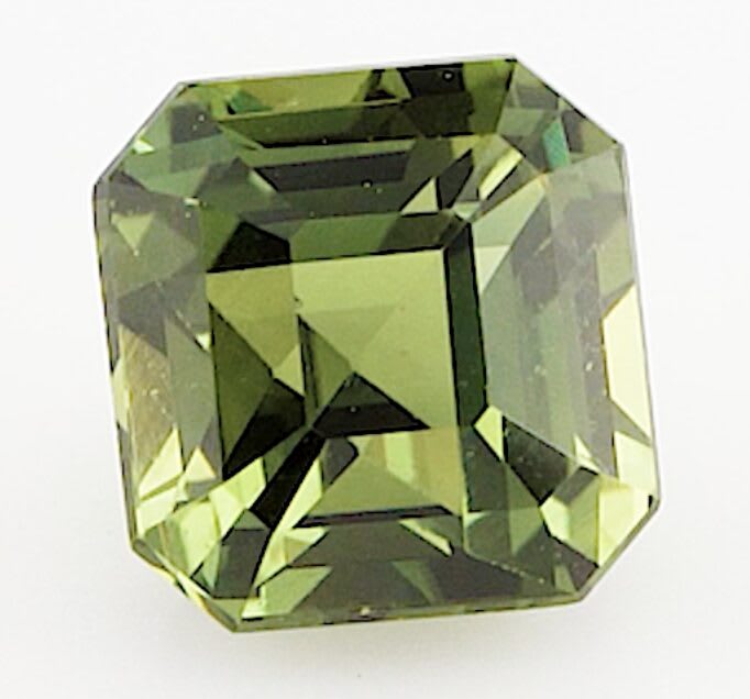 1.58ct octagon green sapphire product image