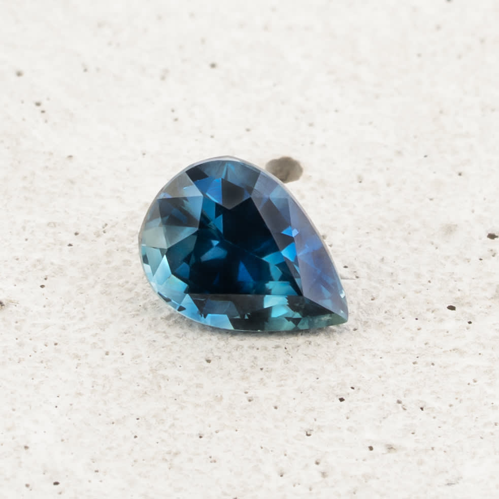 1.06ct Teal Sapphire