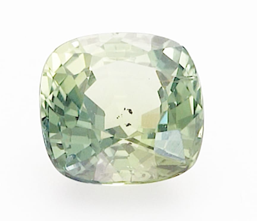 1.60ct cushion green sapphire  product image