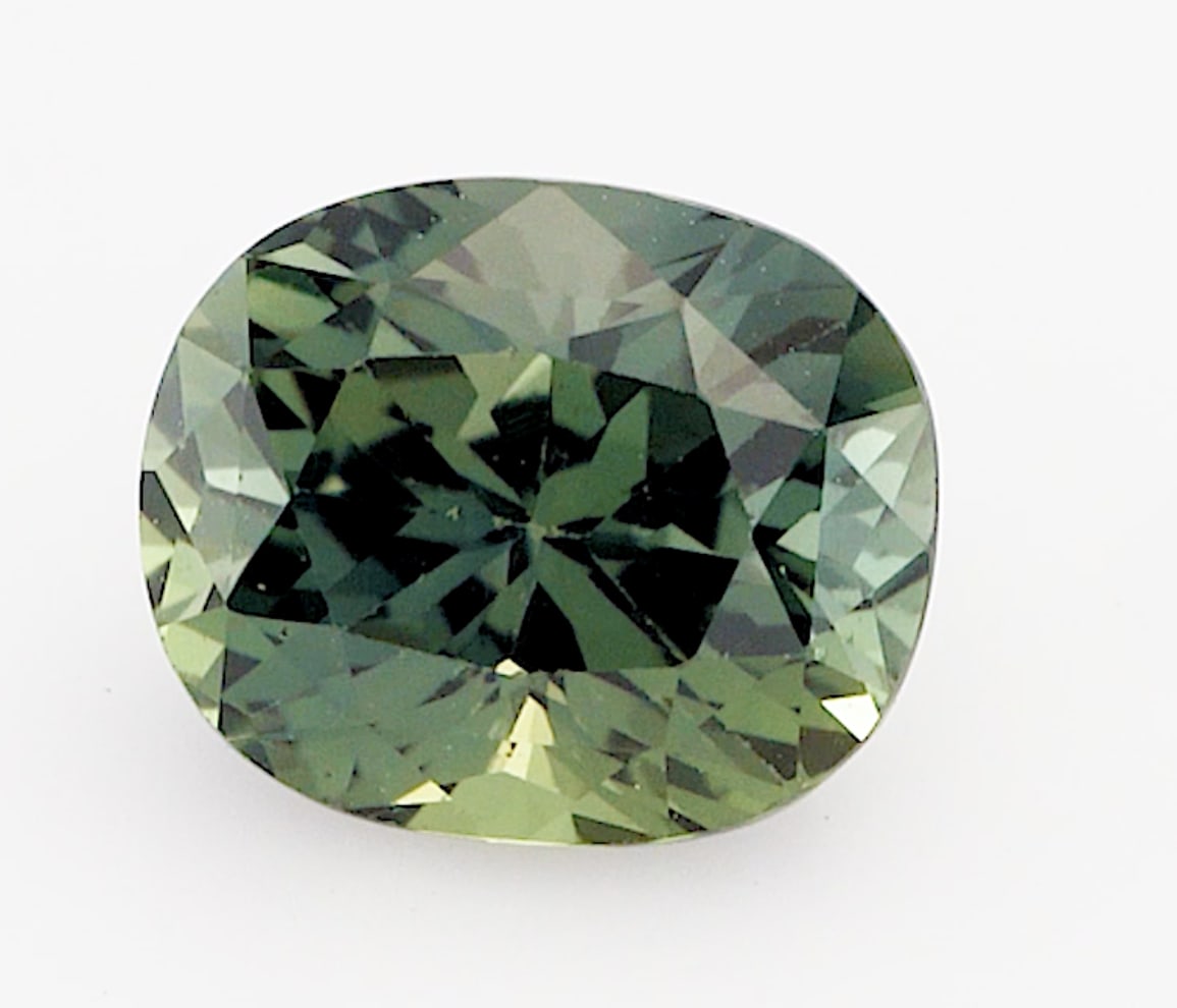 1.39ct Oval green sapphire  product image