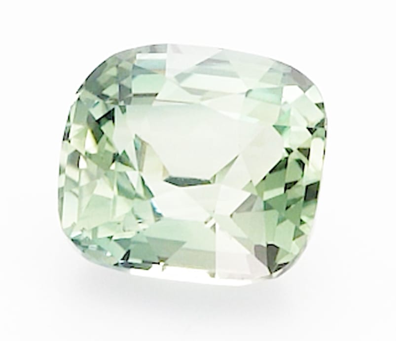 1.54ct cushion green sapphire product image