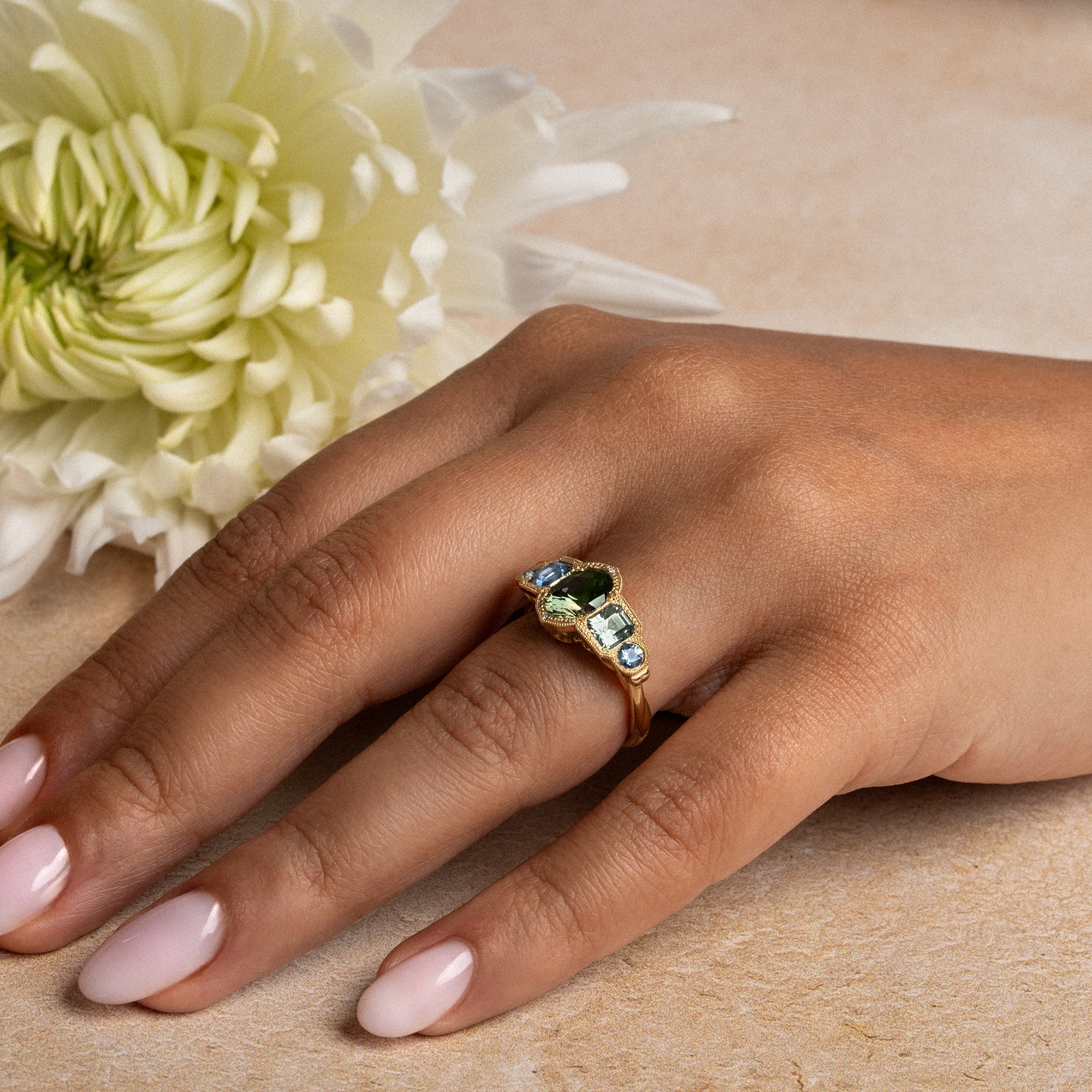 'Jubilee' Sapphire and diamond ring — 2