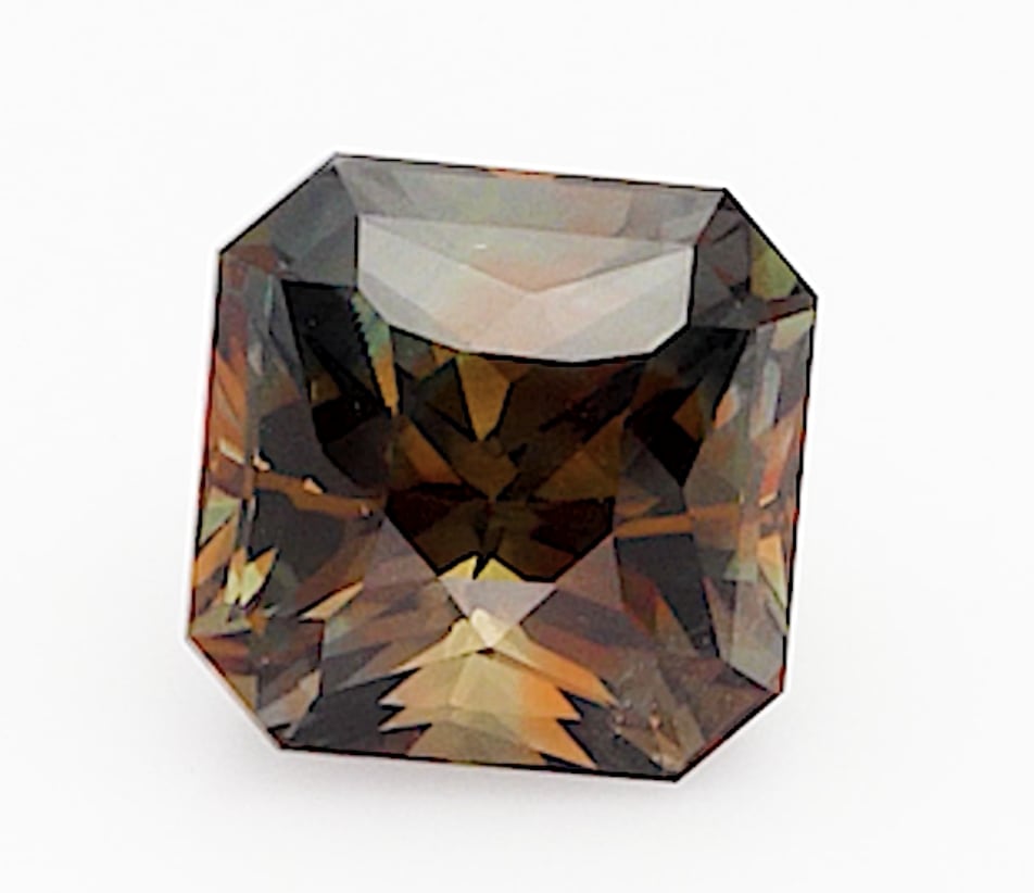 2.50ct Radiant Bi Colour sapphire  product image