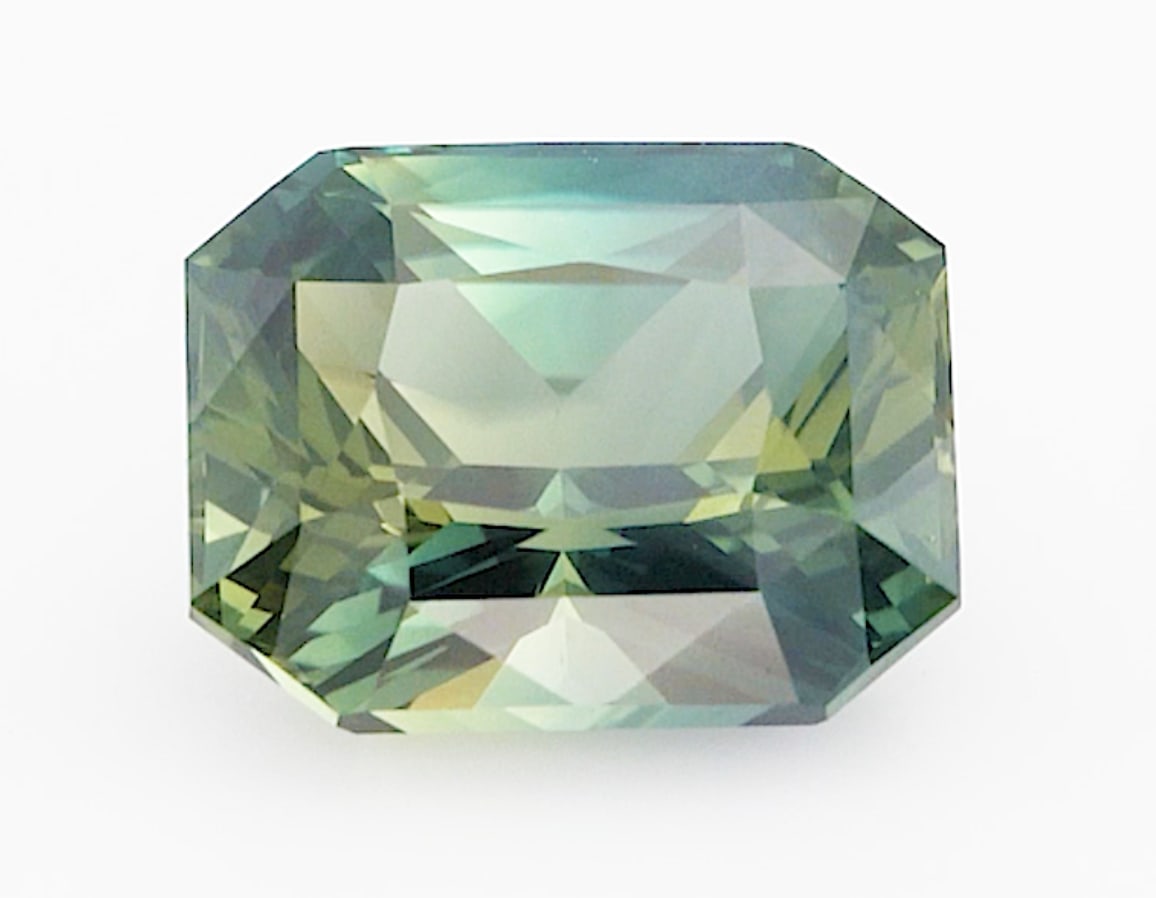 3.56ct Octagon green sapphire  product image