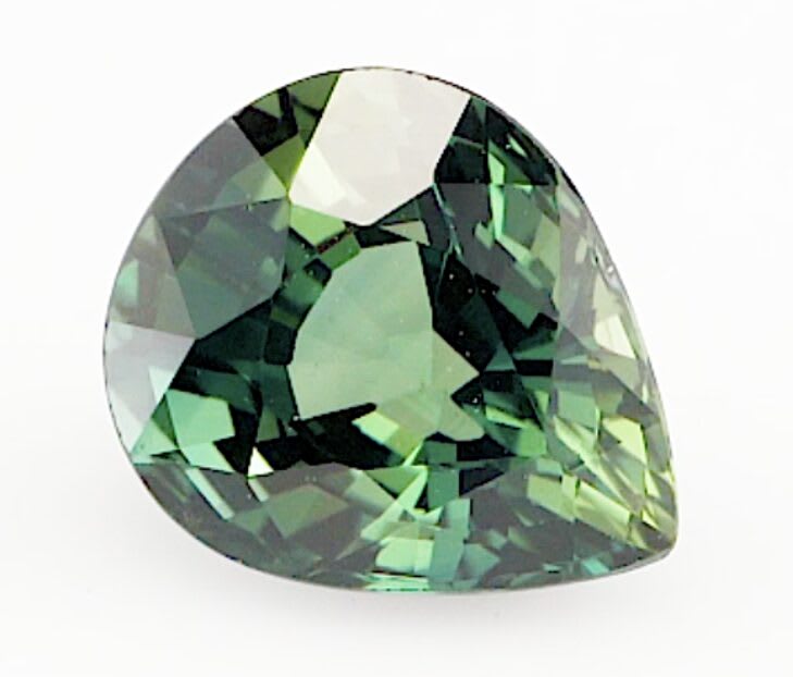 1.38ct pear teal sapphire product image