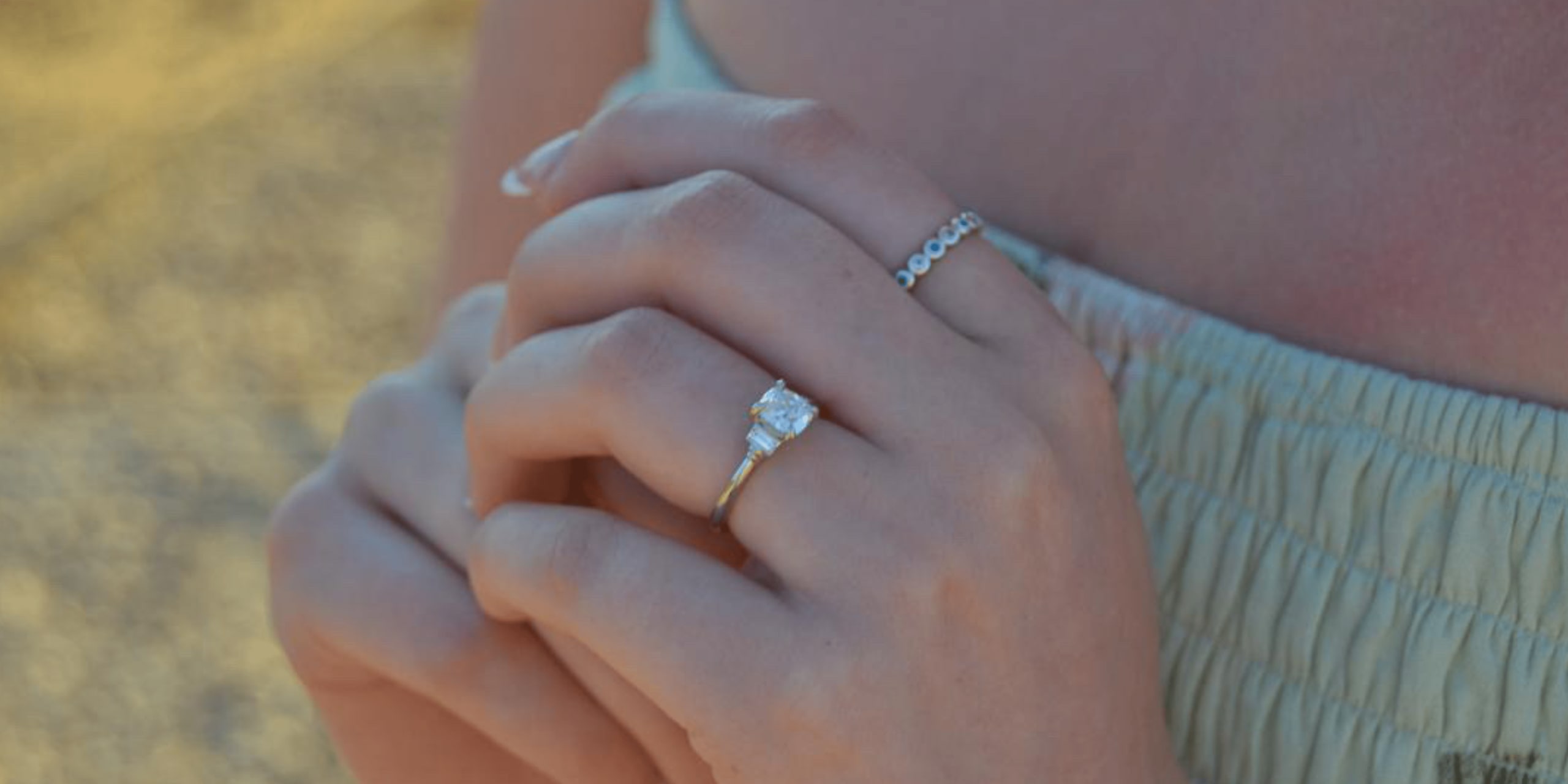 Picture of an art deco engagement ring from Aardvark Jewellery