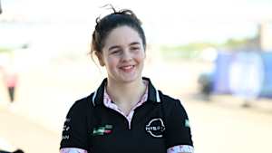 Abbi Pulling to drive for Nissan in Formula E Rookie Free Practice at Miami E-Prix