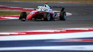 Larsen penalised following Austin Feature Race