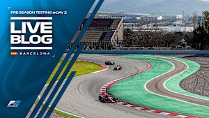 LIVE Follow the action from Day 2 of pre-season testing in Barcelona