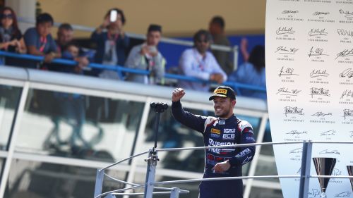 Ghiotto soars to Monza sprint win