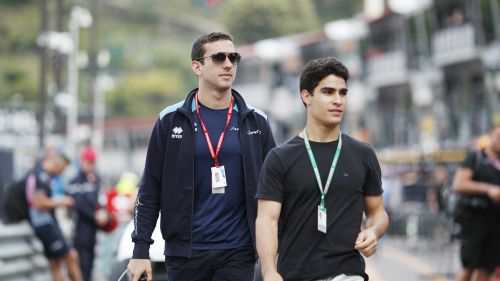 Paddock pals with DAMS duo 
