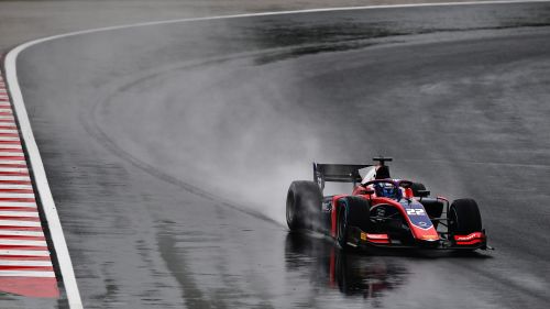 Trident duo handed one-place grid drop