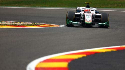 PRACTICE Boschung leads the way in disrupted drizzly Spa opener  