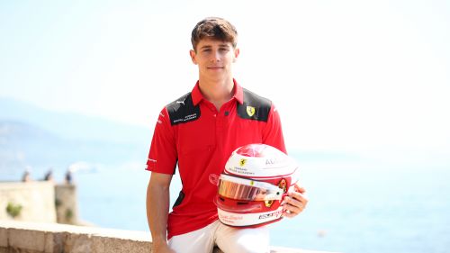 A fitting tribute for a first home race Arthur Leclerc on his special Monaco design