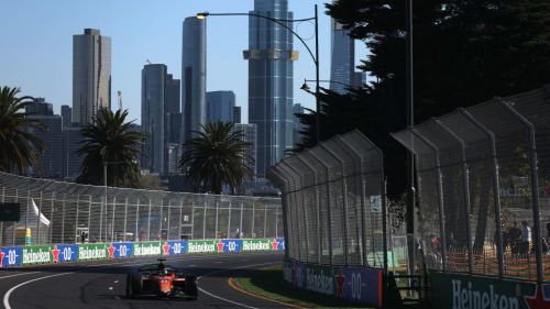 PRACTICE Hauger heads the field in Melbourne