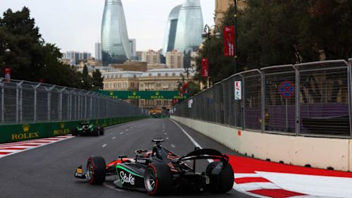 PRACTICE Fittipaldi quickest in tricky opening Baku session