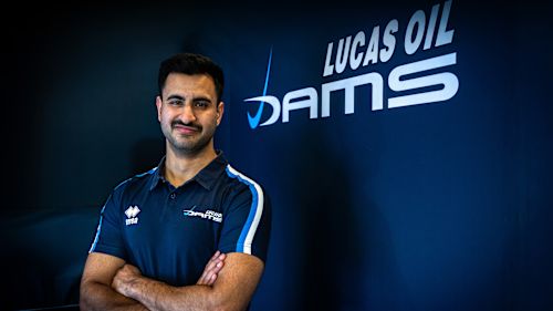 Kush Maini switches to DAMS Lucas Oil for 2025 season