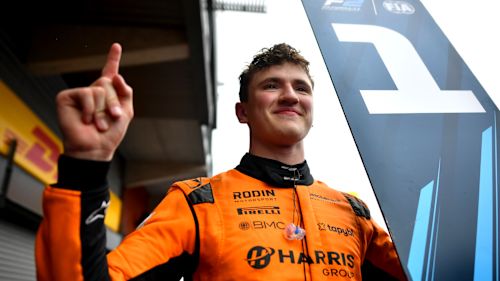 FEATURE RACE Dunne masters the wet to take victory at Spa