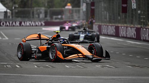 PRACTICE Dunne leads Crawford in closely contested opening session around Baku