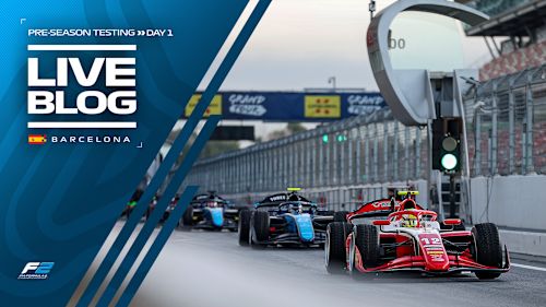 AS IT HAPPENED Follow the action from Day 1 of pre-season testing in Barcelona