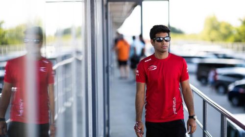 Jehan Daruvala rolls the dice