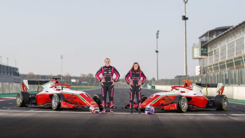 First FIA Formula 3 test achieved for Iron Dames Weug and Pin