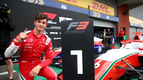 SPRINT RACE Bearman takes maiden F3 win after red flag stoppage