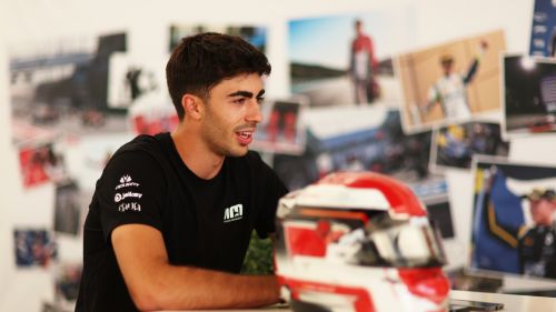 Childhood drawings and a Spanish flair David Vidales on his helmet design  