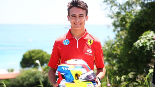 Three crowns and a Prancing Horse Dino Beganovic on his 2024 helmet design