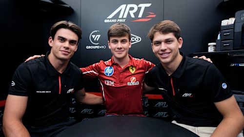 Gym sim and microwave meals Getting to know the ART Grand Prix teammates