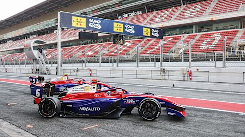 How to follow F3 pre-season testing Barcelona session times live blog and coverage