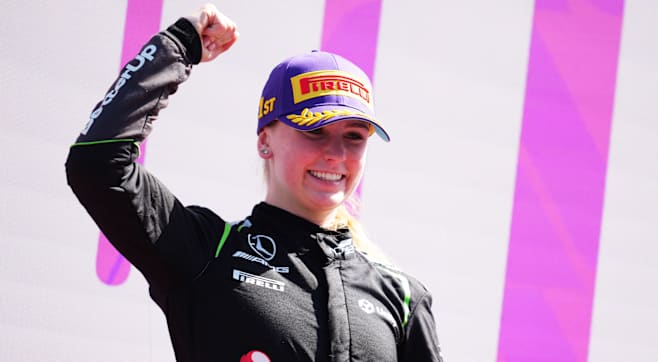 A big weight off my shoulders - Westcott relieved to have proven herself with a maiden F1 ACADEMY win