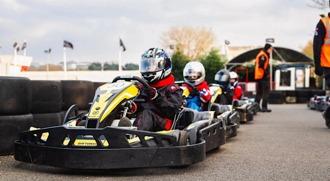 All-female Karting Championship The Jamie Chadwick Series at Daytona Motorsport Karting circuits