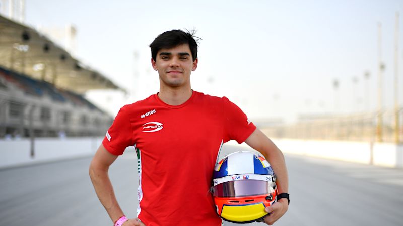 A modern take on a family favourite Sebastián Montoya on his 2025 helmet design