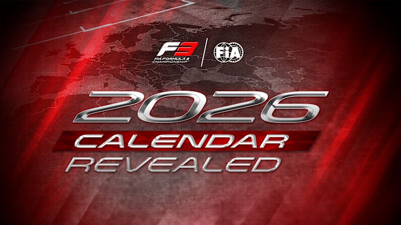 FIA Formula 3 Championship 2026 season calendar revealed