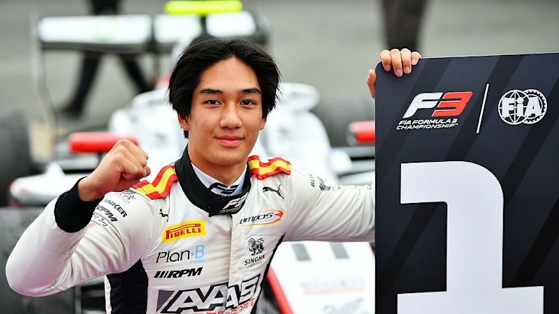 SPRINT RACE Inthraphuvasak earns maiden F3 win at Silverstone