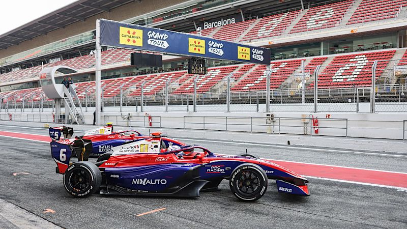 How to follow F3 pre-season testing Barcelona session times live blog and coverage