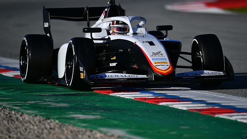 Théophile Nael leads the way on the final day of the Barcelona pre-season test