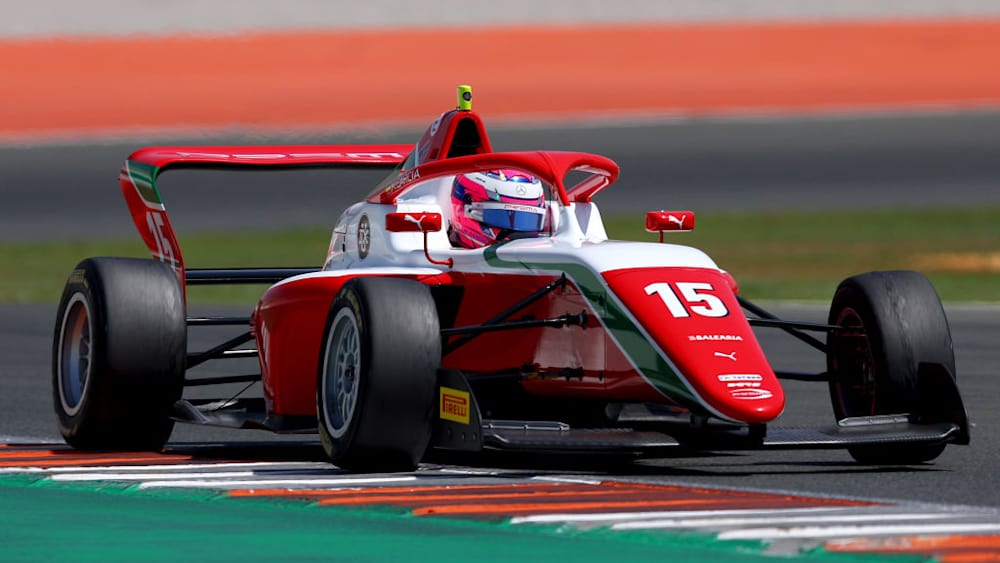 PREMA Racings Marta Garcia claimed top spot in FP2