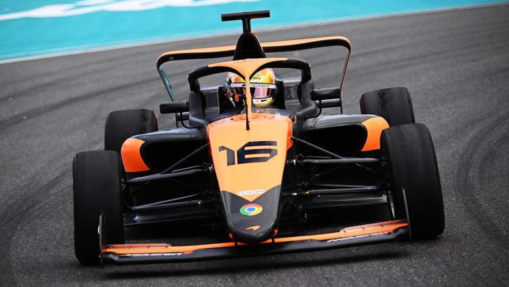 Lining up P2 Bustamante has a chance at redemption in Race 2 on Sunday afternoon