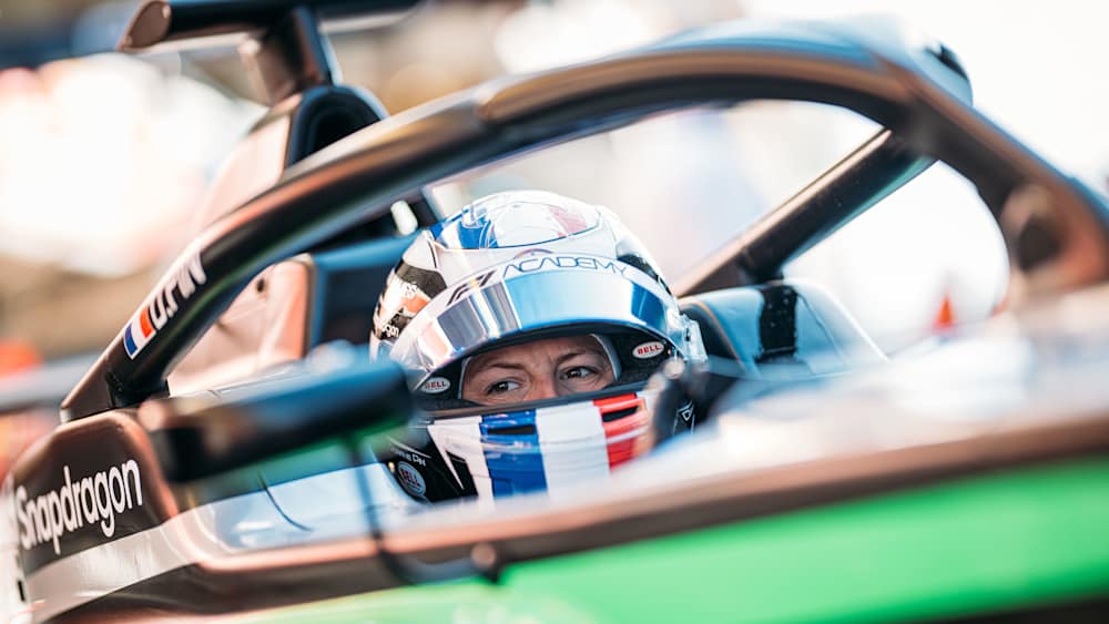 Pin believes fighting in the midfield was a valuable chance to hone her racecraft