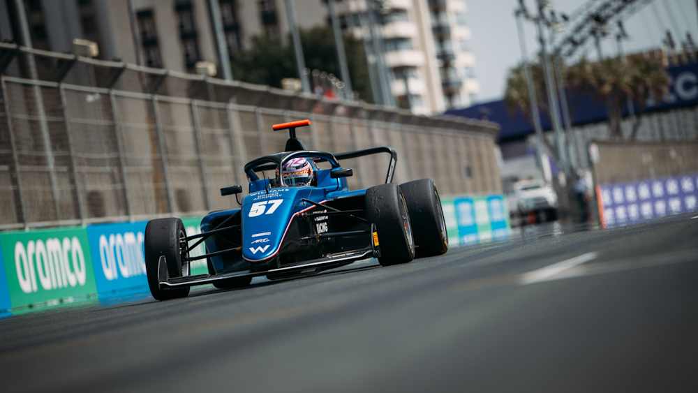 Block made her F1 ACADEMY debut three months after first testing a single seater car